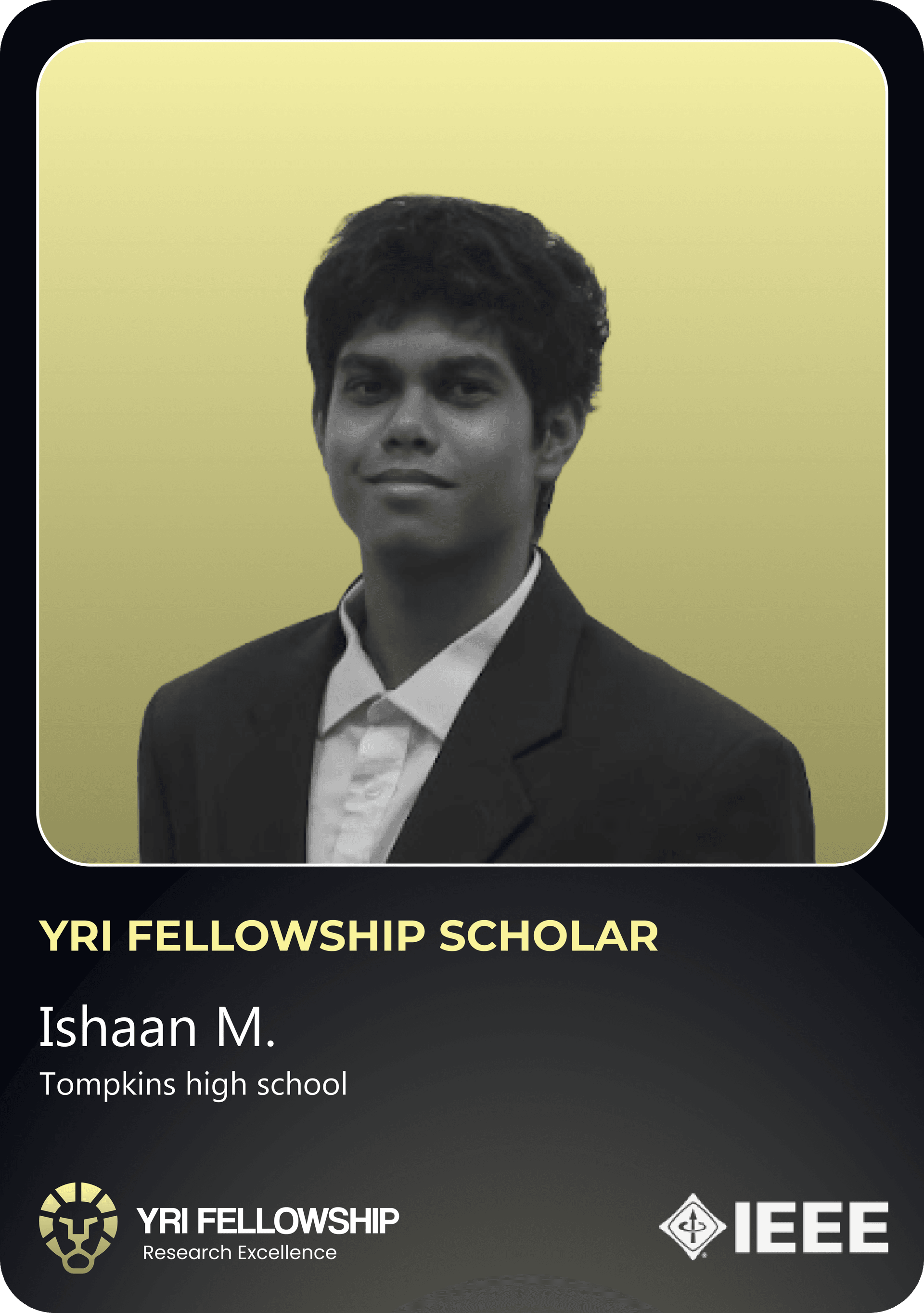 Ishaan M.